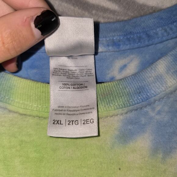 Dollywood Vibes Tennessee Women's T-Shirt Tie Dye Size 2XL - Picture 5 of 9